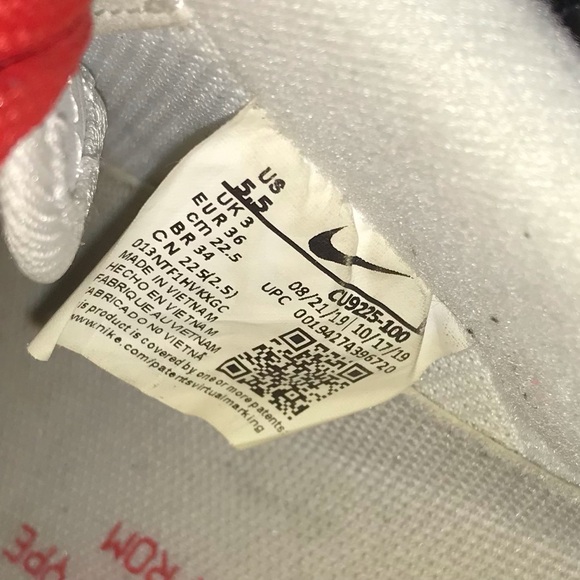 Air Force 1 Supreme Nike white size 5.5 - Picture 5 of 8